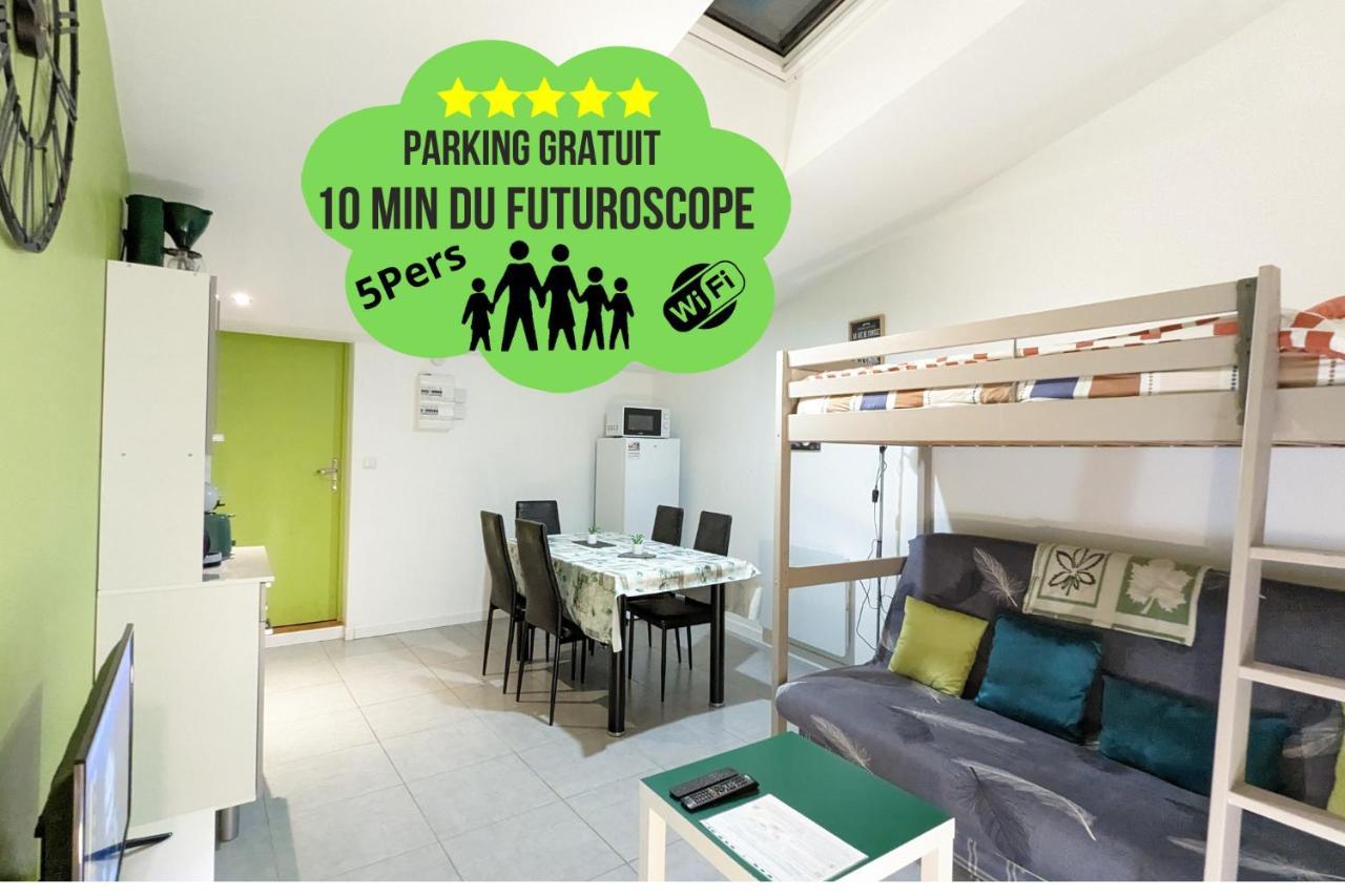 Appartement Entier Meuble A Beaumont Proche Futuroscope Et Poitiers Technopole Bagian luar foto